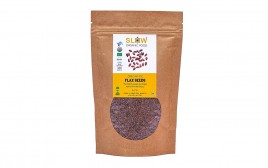 Kiwi Kisan Window Organic Flax Seeds   Pack  250 grams